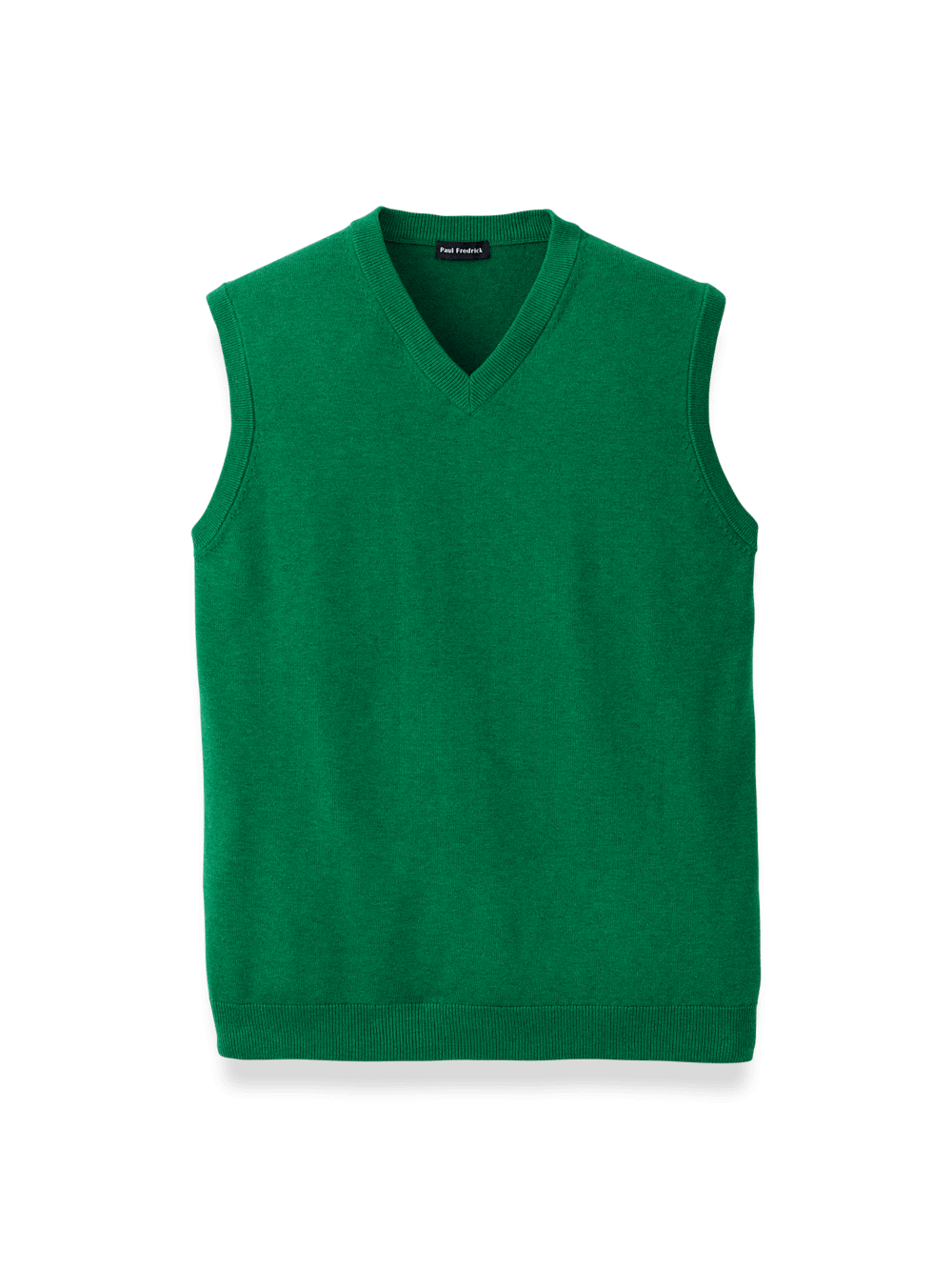 Product Image of Supima Cotton Vest-Green