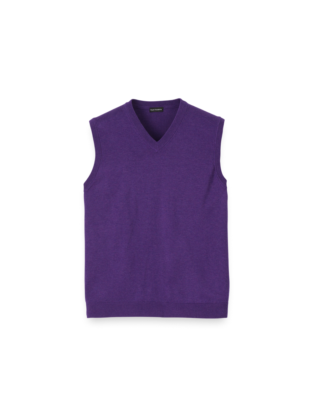 Product Image of Supima Cotton Vest-Purple