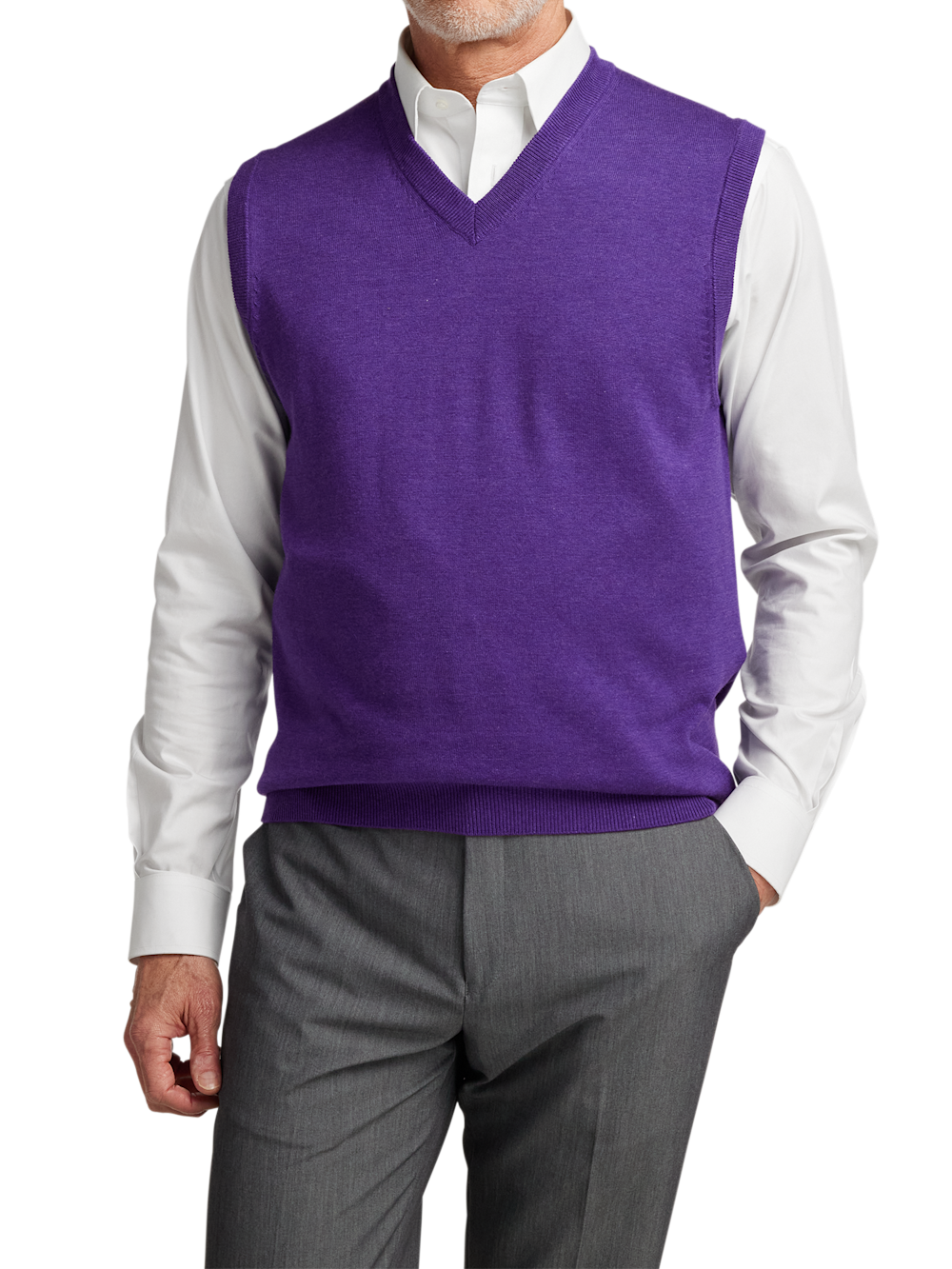 Alternate Image of Supima Cotton Vest-1