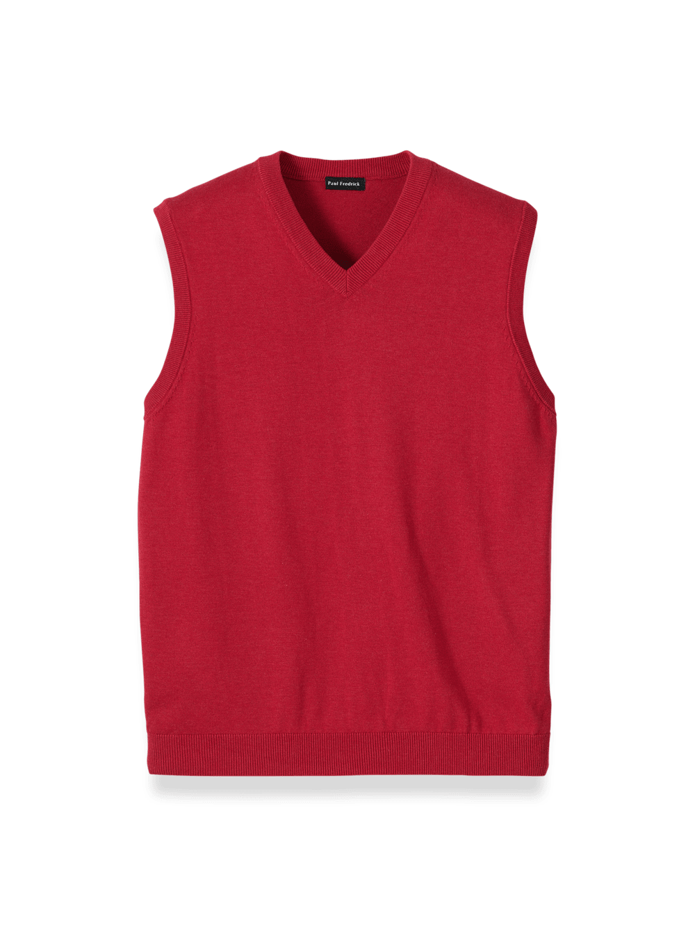 Product Image of Supima Cotton Vest-Red
