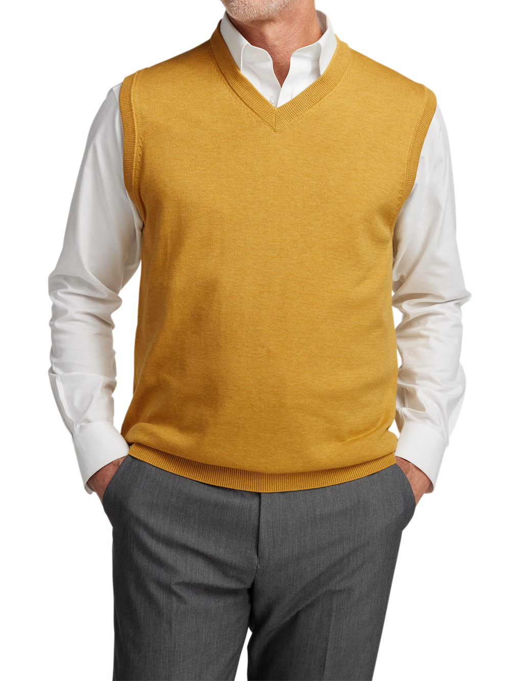 Alternate Image of Supima Cotton Vest-1