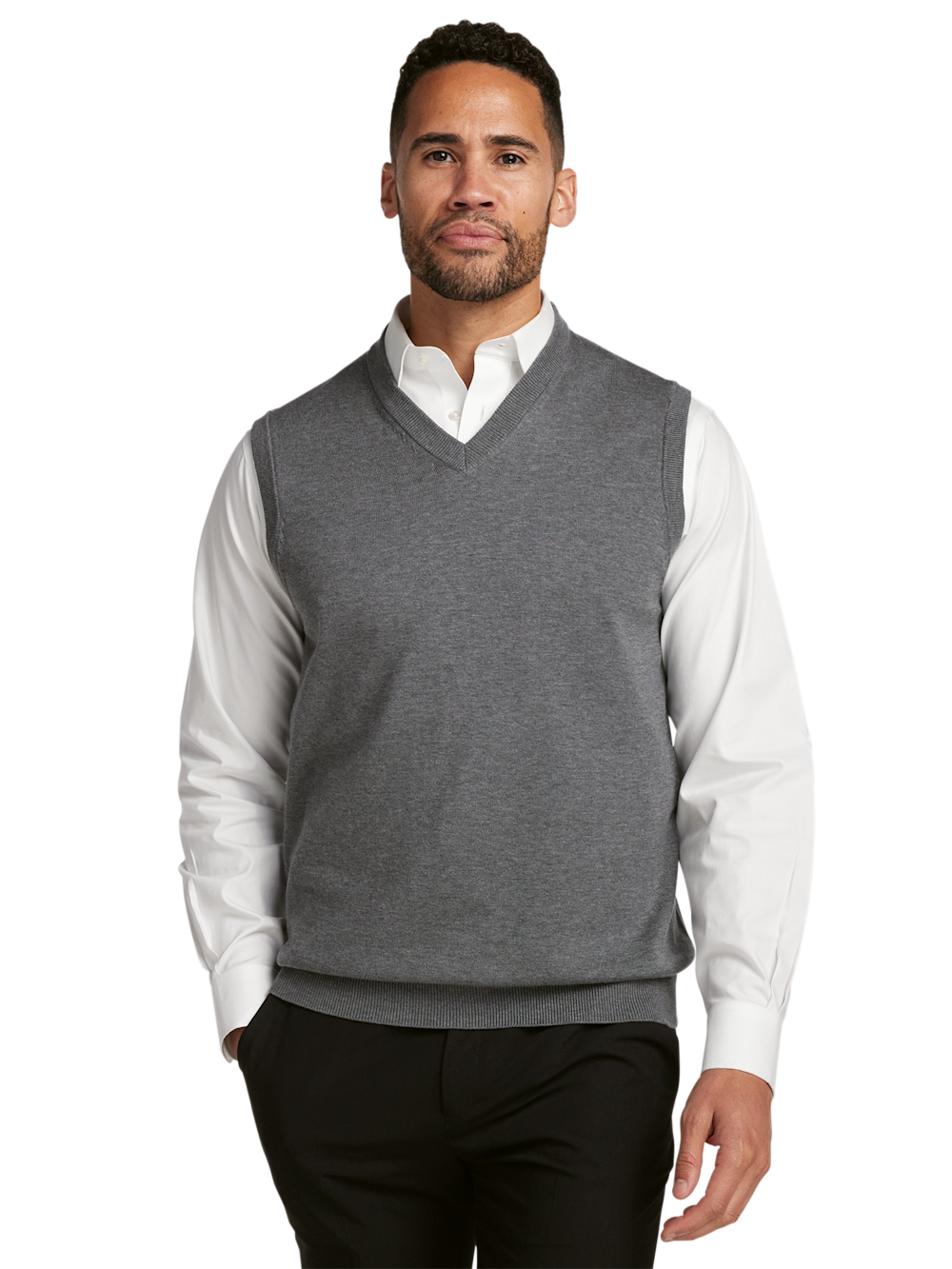 Alternate Image of Supima Cotton Vest-1