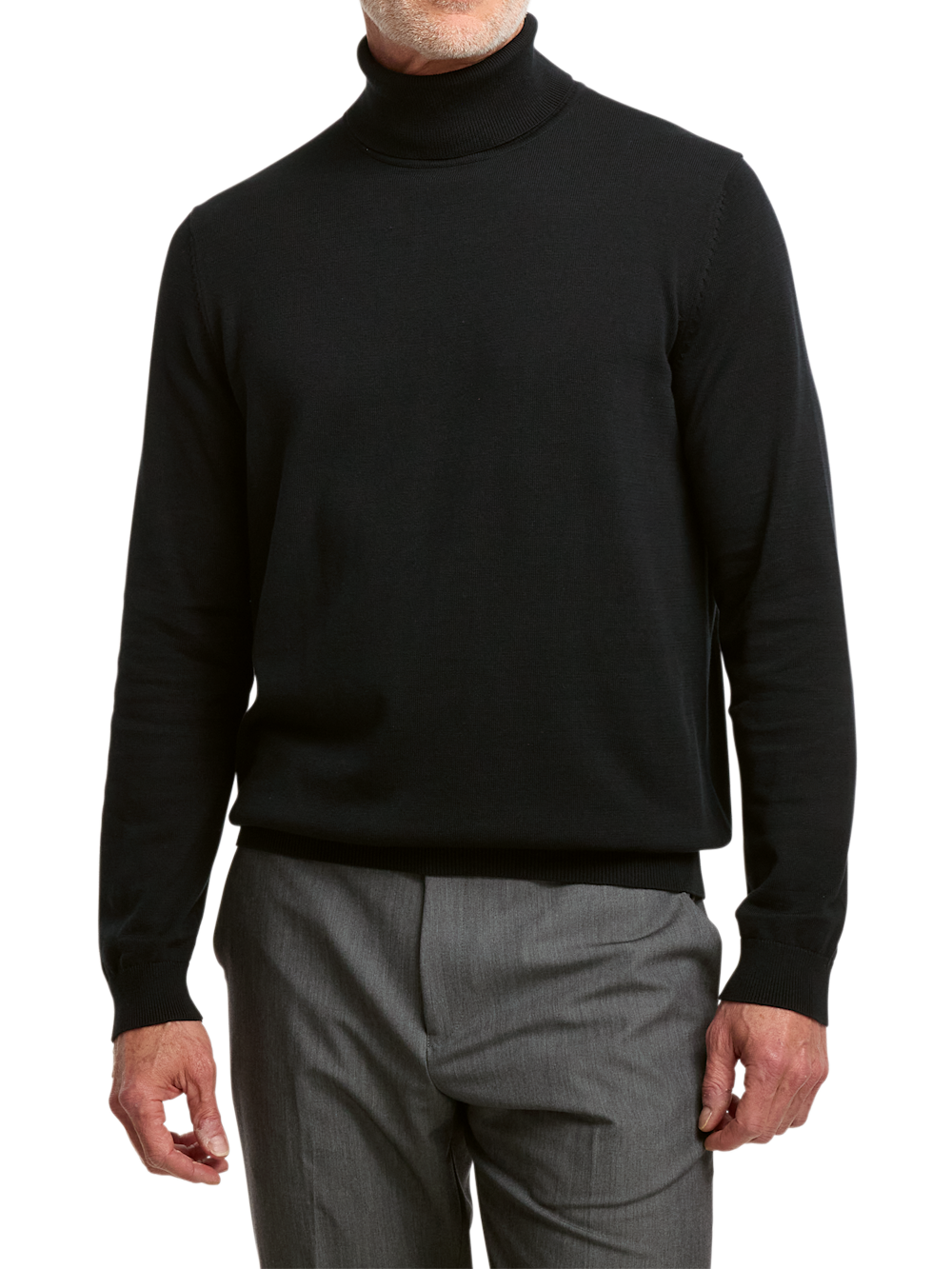 Alternate Image of Supima Cotton Turtleneck-1