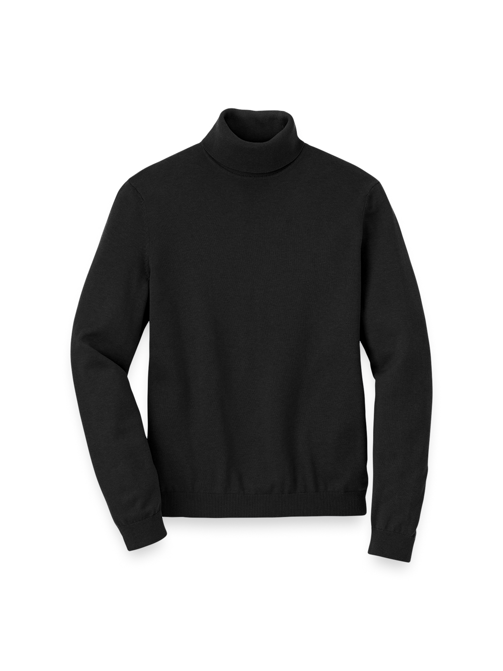 Product Image of Supima Cotton Turtleneck-Black