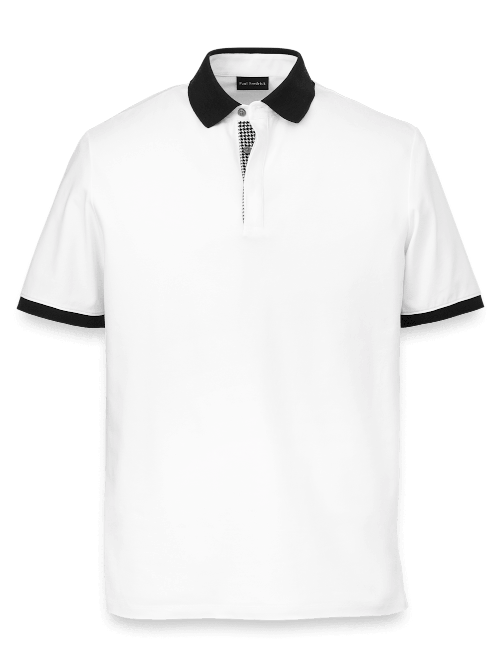 Cotton Blend Three Button Polo Cotton Blend Three Button Polo