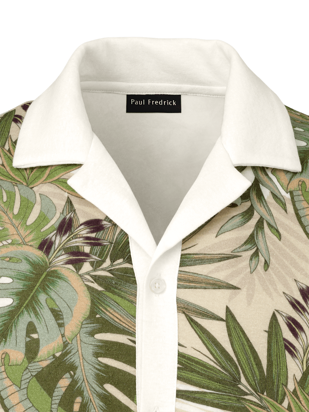 Alternate Image of Linen Blend Button Front Camp Collar-5