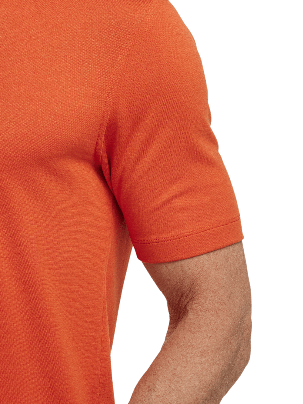 Alternate Image of Lyocell Blend Quarter Zip Polo-3