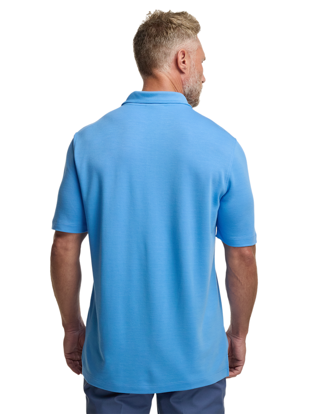 Alternate Image of Lyocell Blend Quarter Zip Polo-5