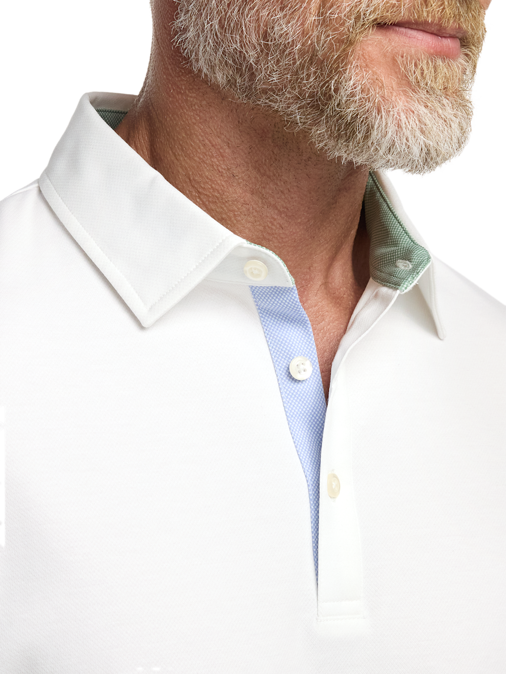 Alternate Image of Cotton Blend Three Button Polo-2