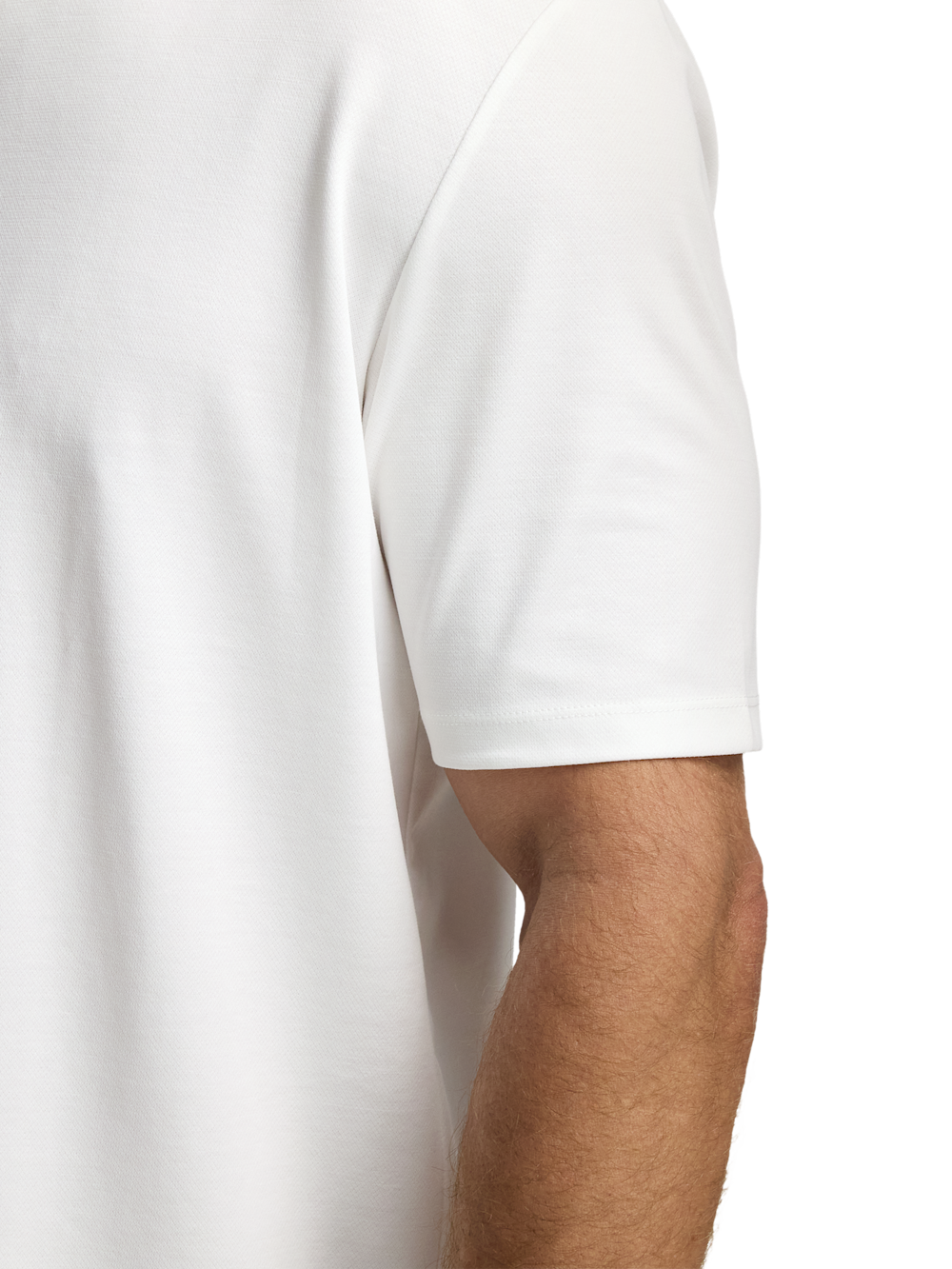 Alternate Image of Cotton Blend Three Button Polo-3