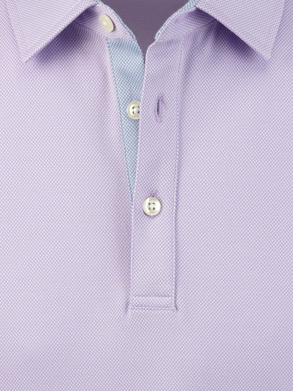 Alternate Image of Cotton Blend Three Button Polo-6