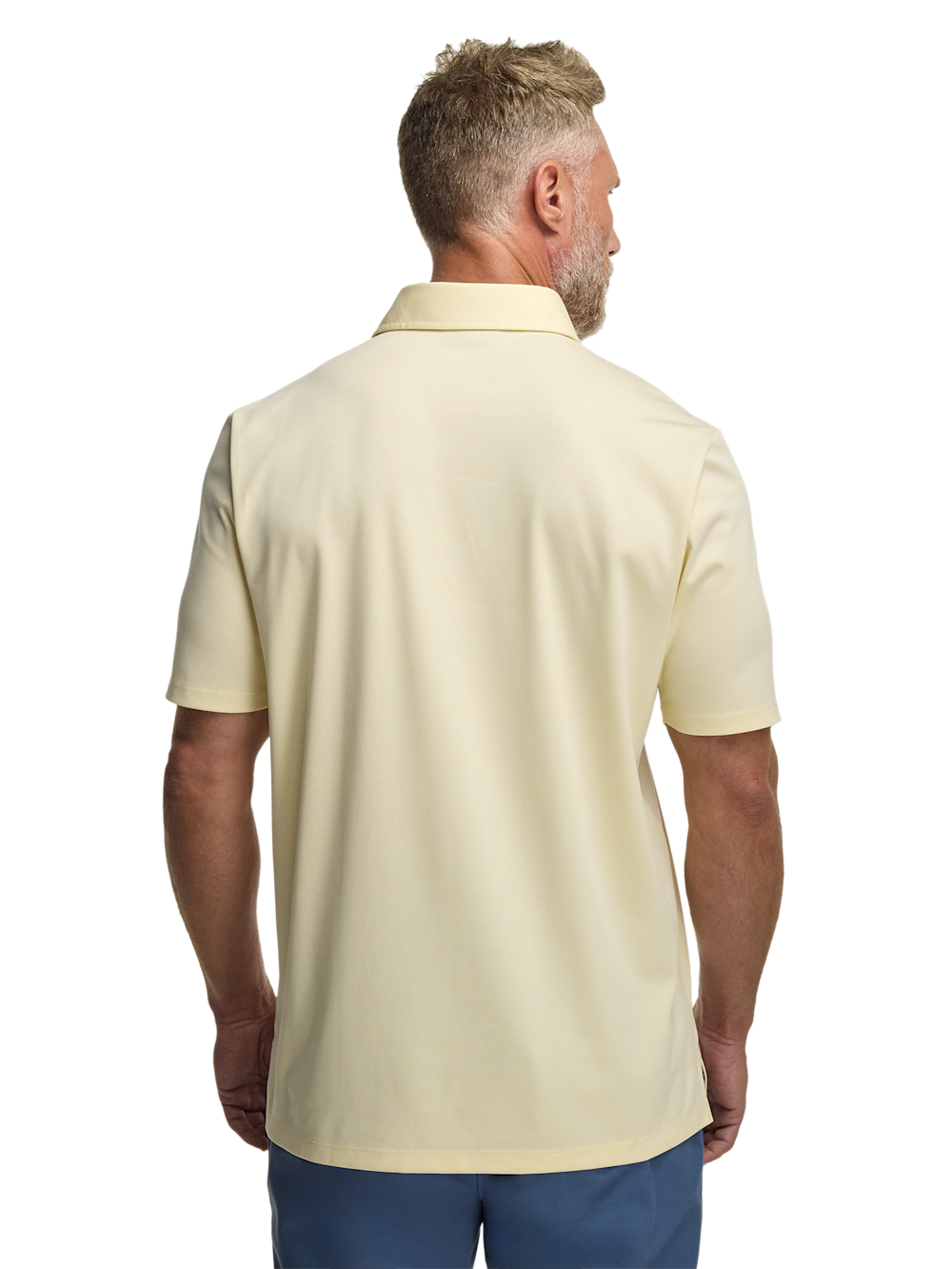 Alternate Image of Cotton Blend Three Button Polo-5