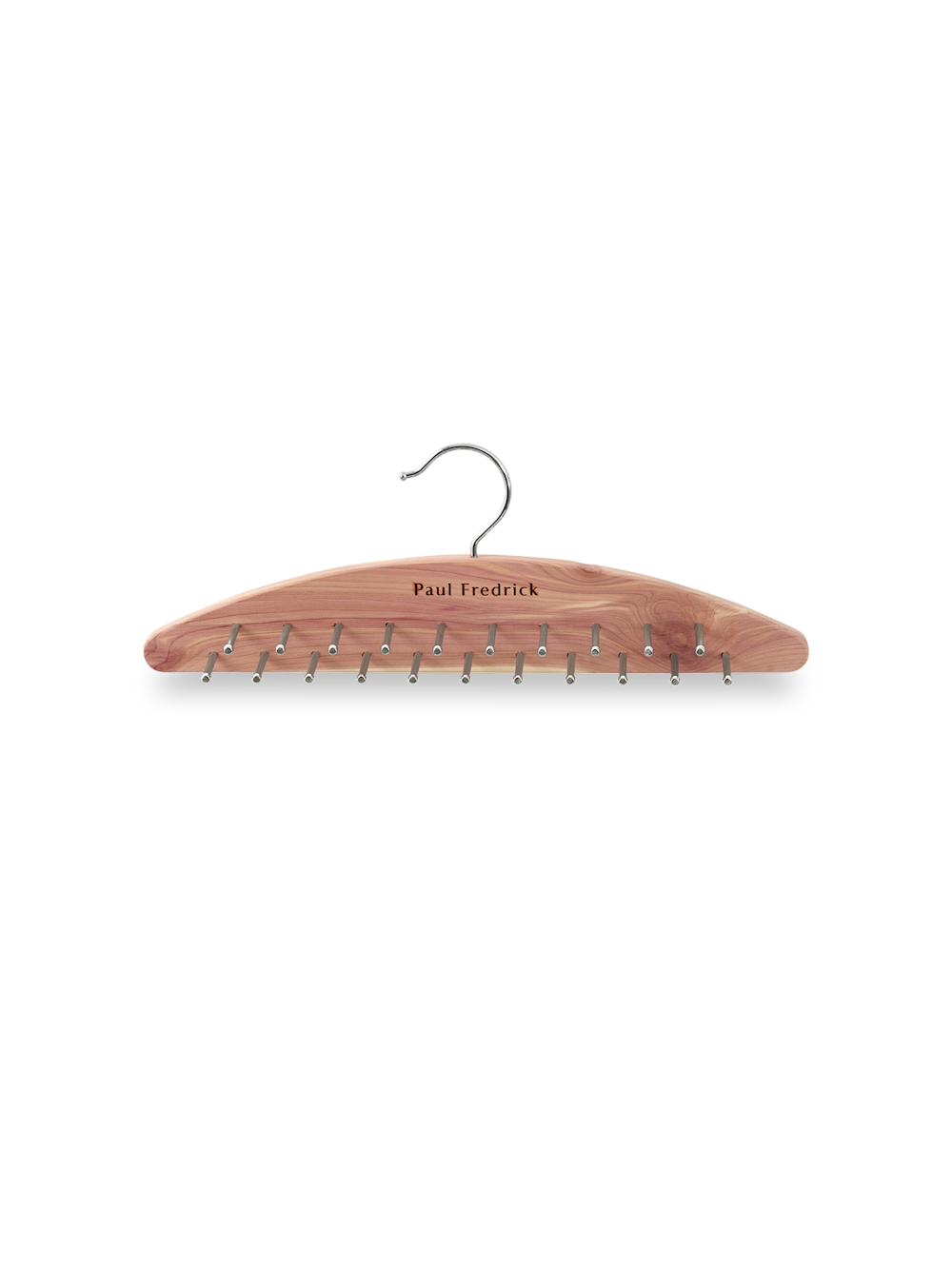 Cedar Hanging Tie Organizer