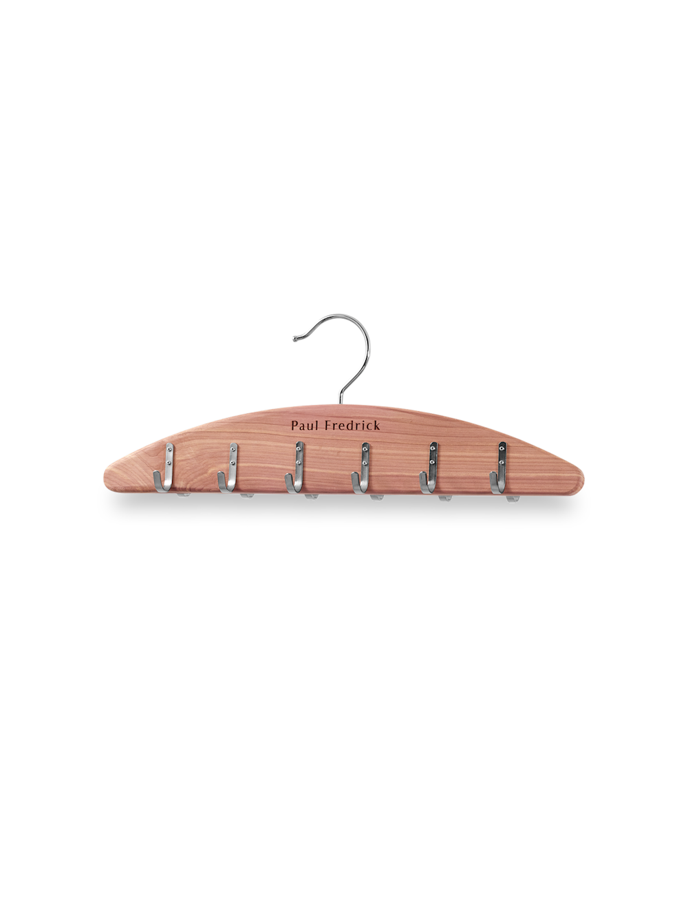 Cedar Hanging Belt Organizer