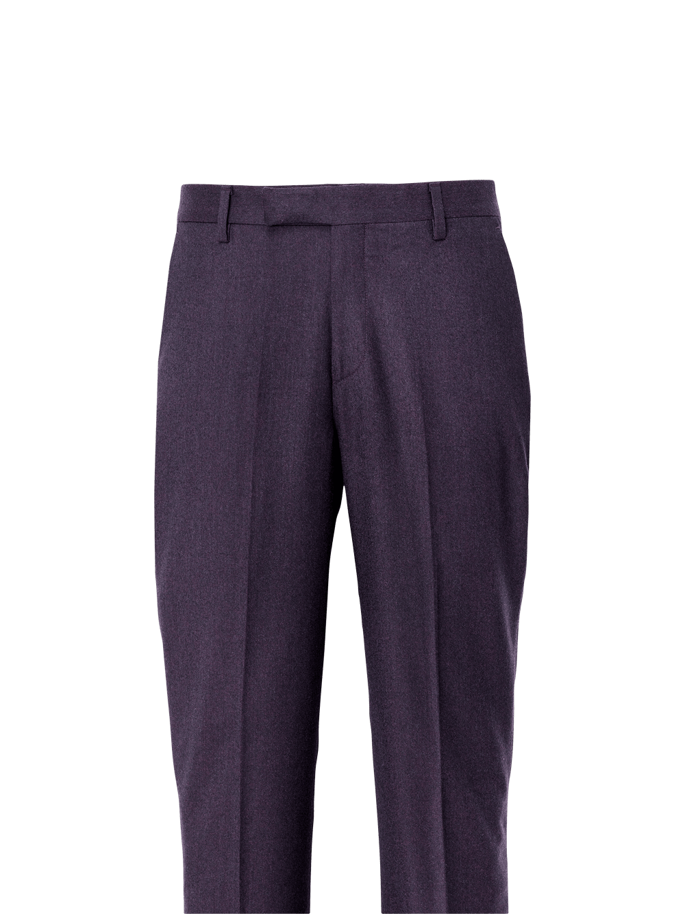 Alternate Image of Wool Flannel Flat Front Pant-1#model_flat front