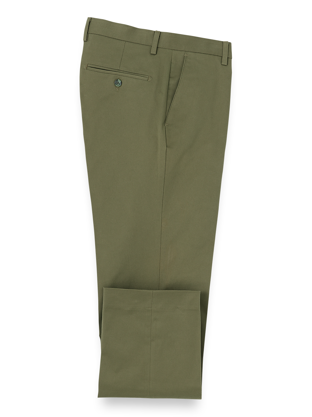 Cotton Stretch Twill Pants Olive – Paul Fredrick