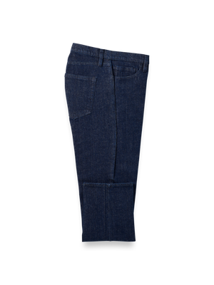 Denim Five Pocket Pants - Dark Blue