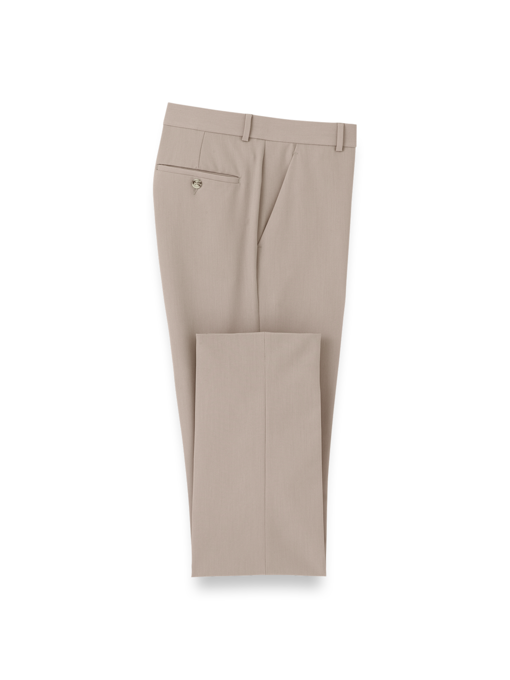 Product Image of Comfort Stretch Travel Pants-Stone#model_flat front