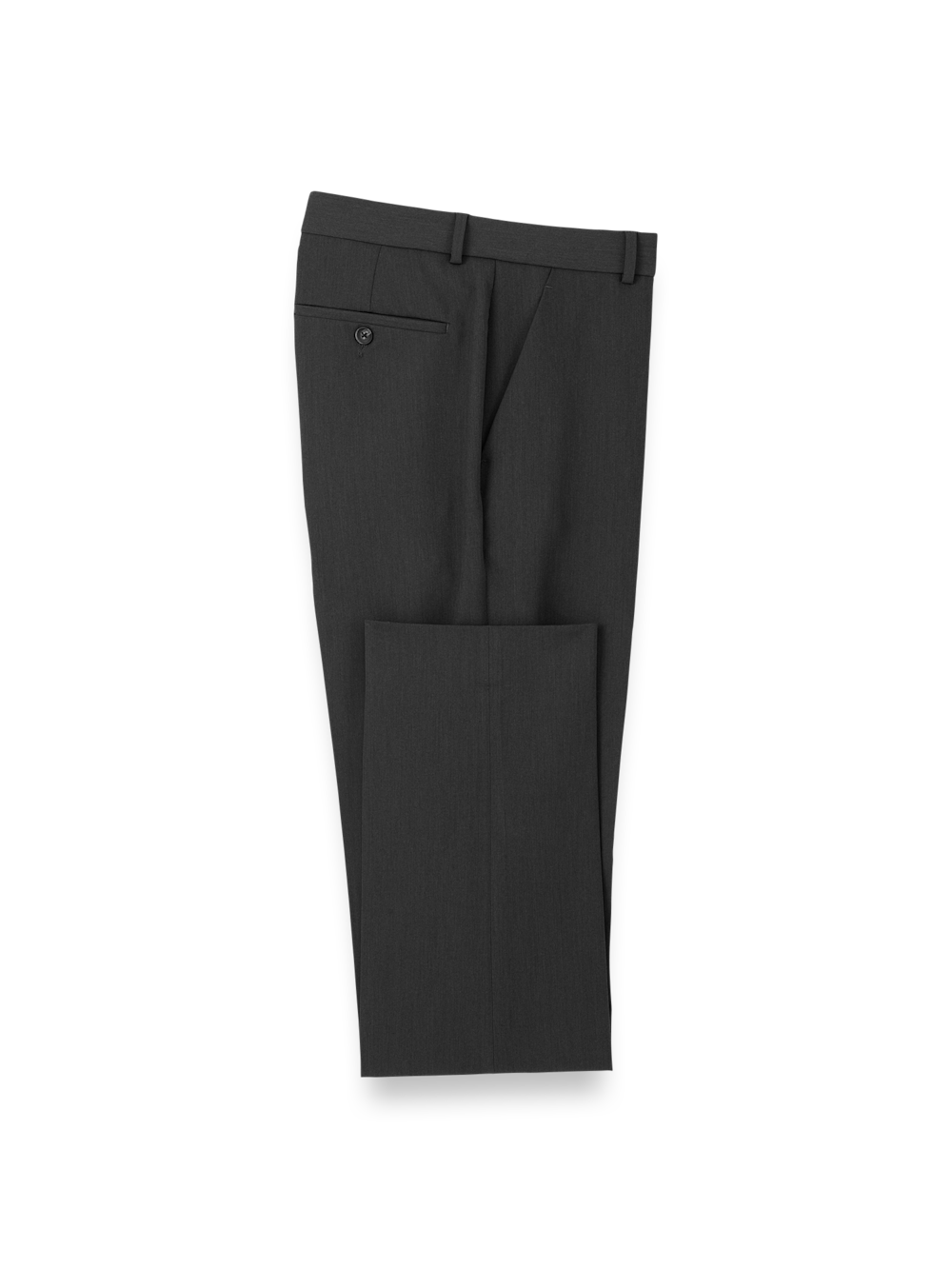 Product Image of Comfort Stretch Travel Pants-Charcoal#model_flat front