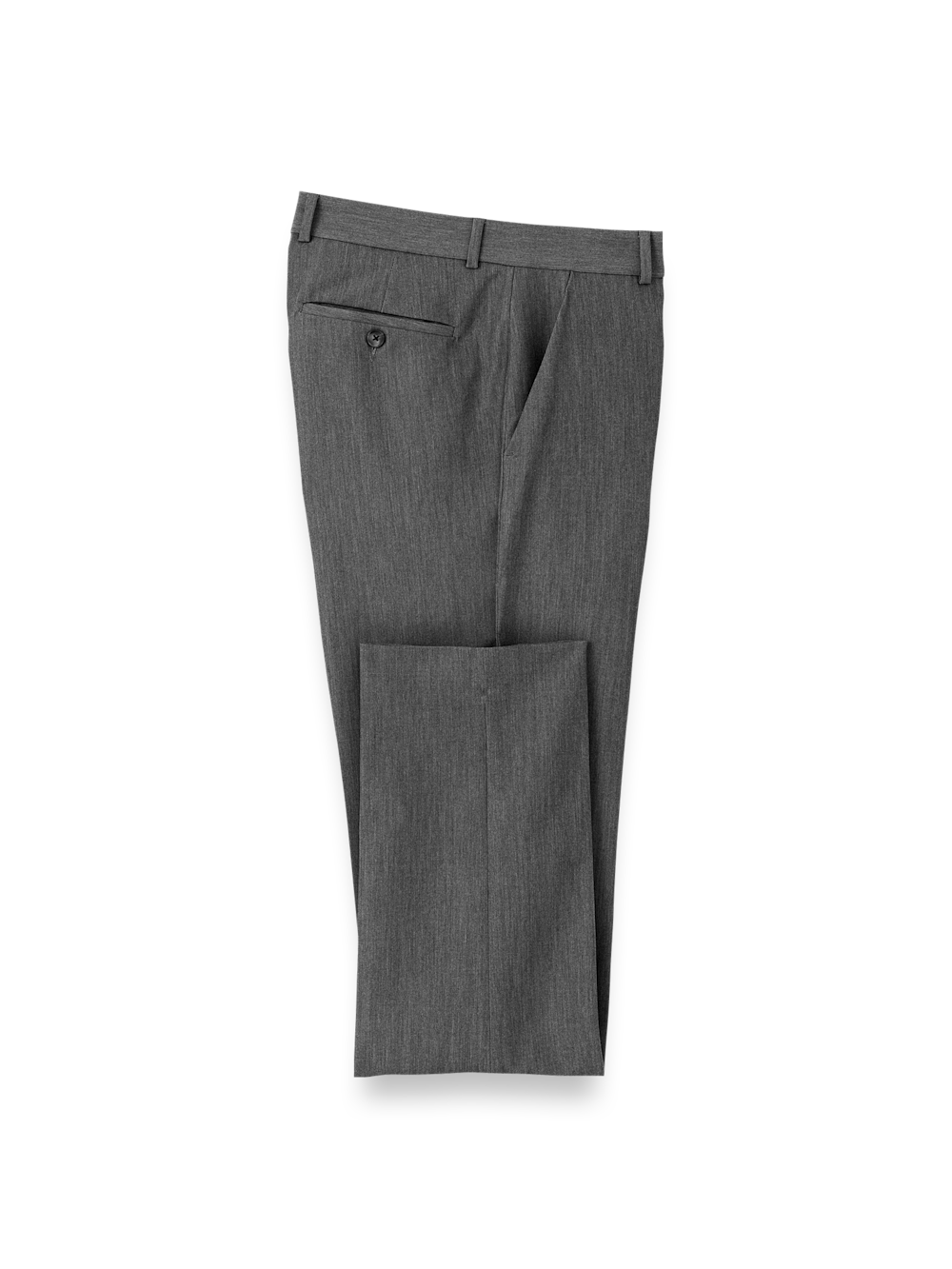 Product Image of Comfort Stretch Travel Pants-Grey#model_flat front