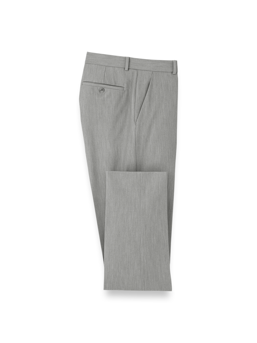 Product Image of Comfort Stretch Travel Pants-Pearl Grey#model_flat front