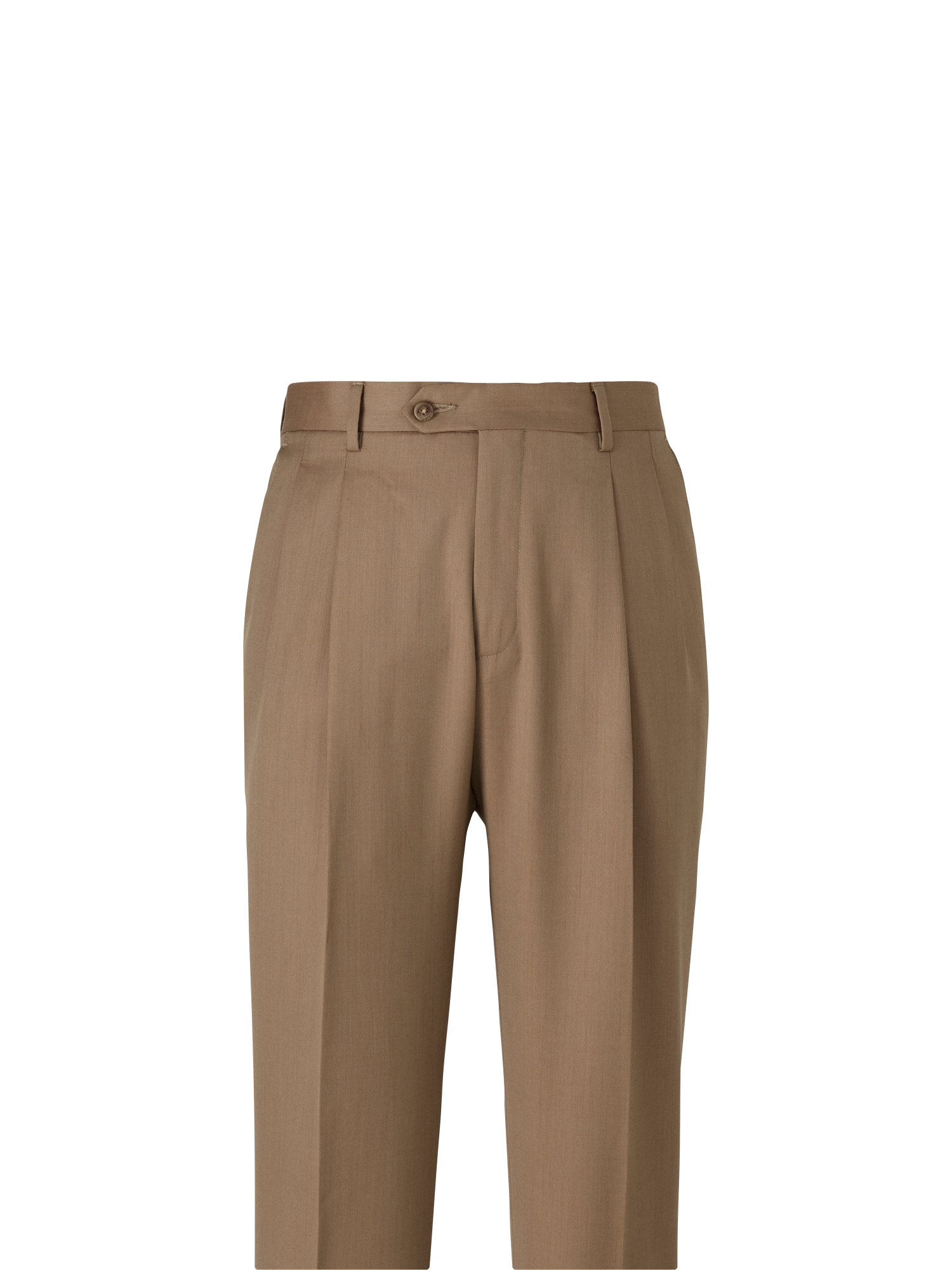 Alternate Image of Wool Gabardine Pants-1#model_pleated front