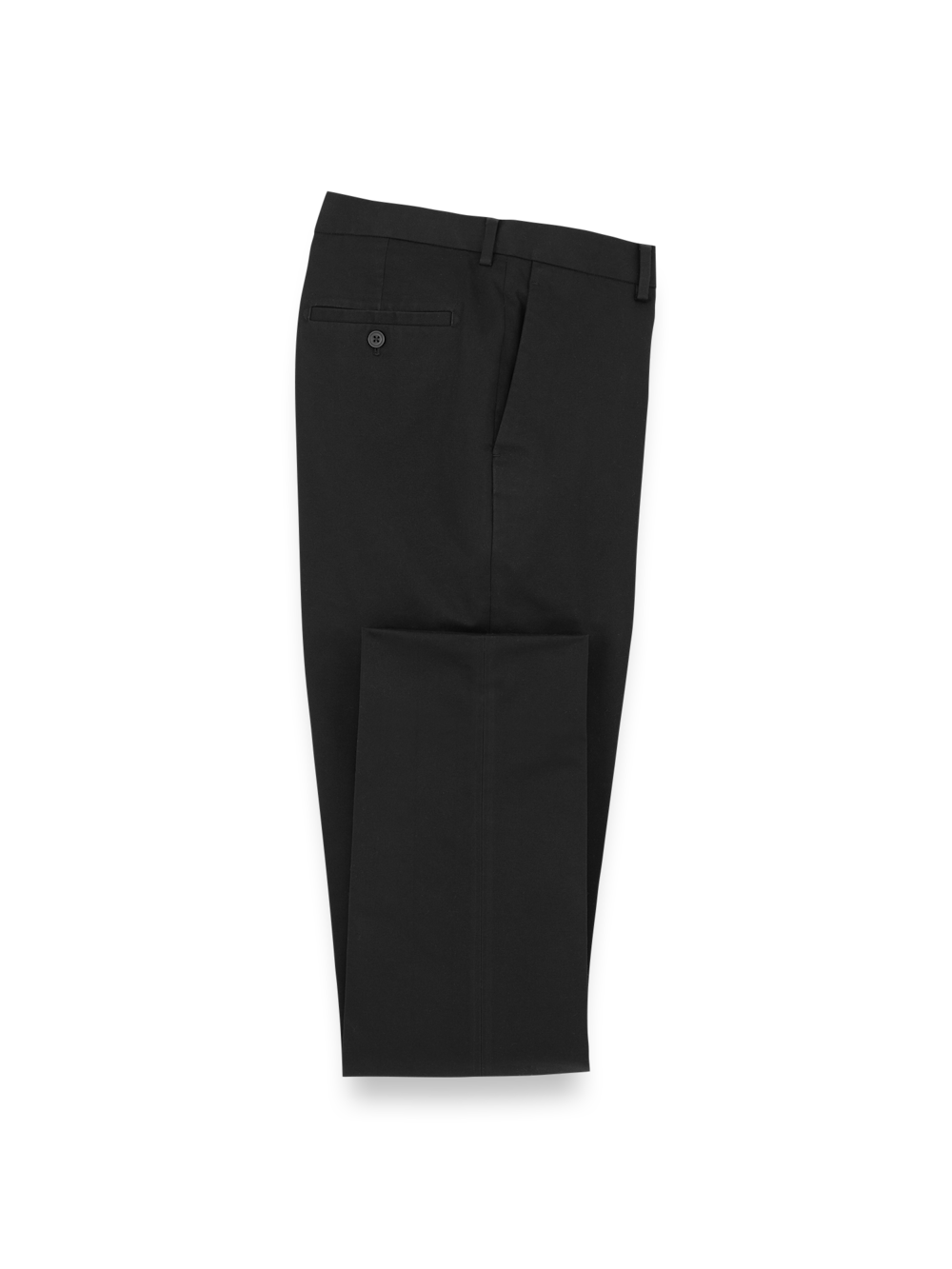 Non-Iron Cotton Stretch Twill Pant - Ink Pleated Front / 54 Non-Iron Cotton Stretch Twill Pant - Ink Pleated Front / 54