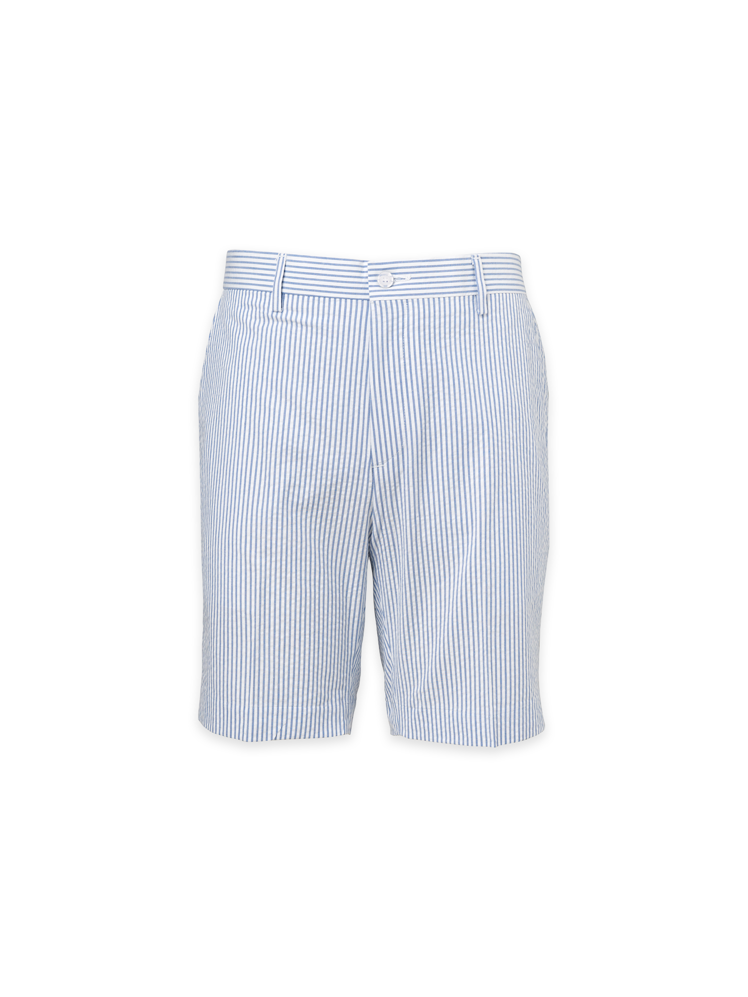 Alternate Image of Cotton Seersucker Shorts-1#model_flat front