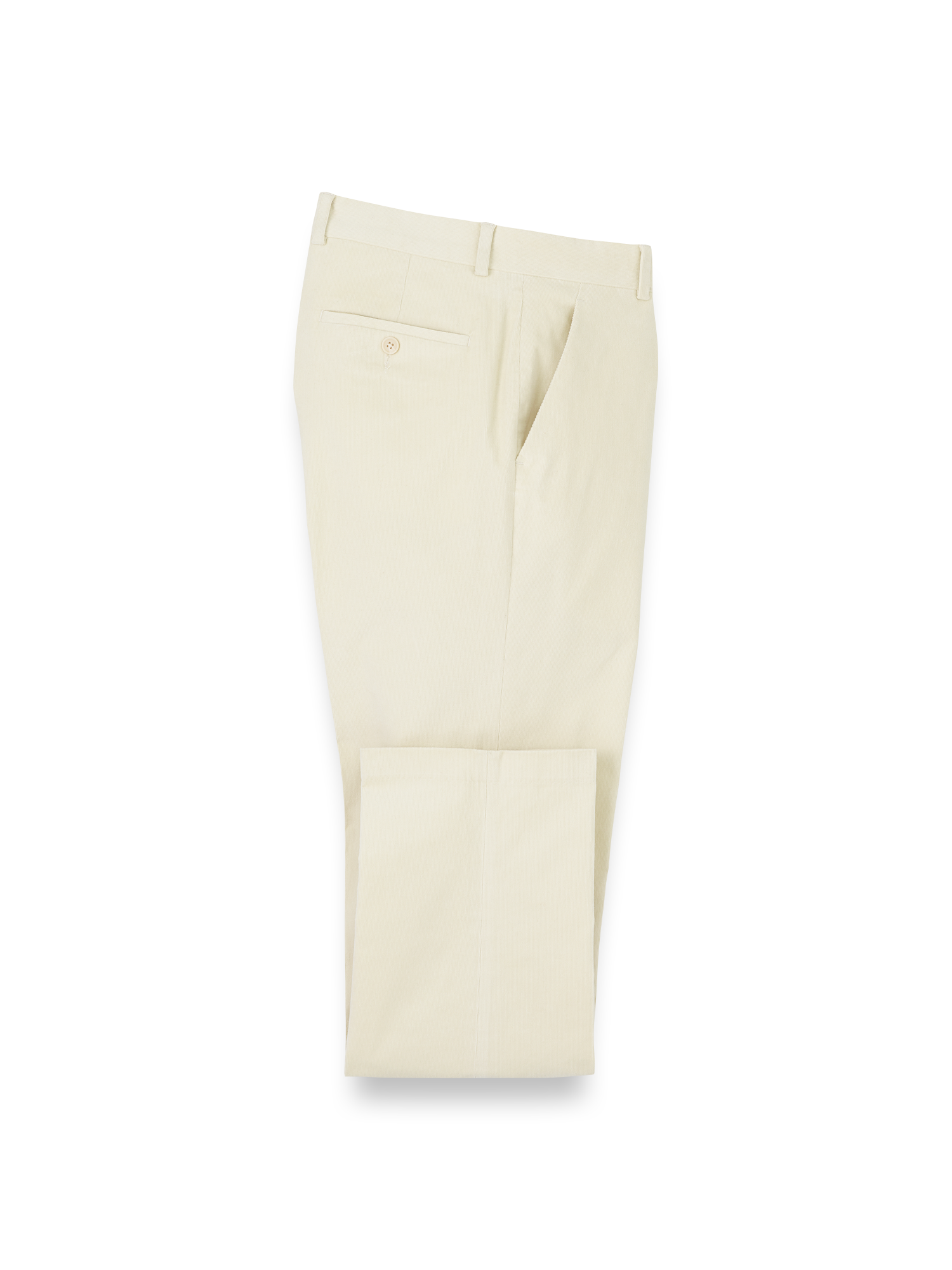 Cotton Stretch Corduroy Pants - Winter White – Paul Fredrick