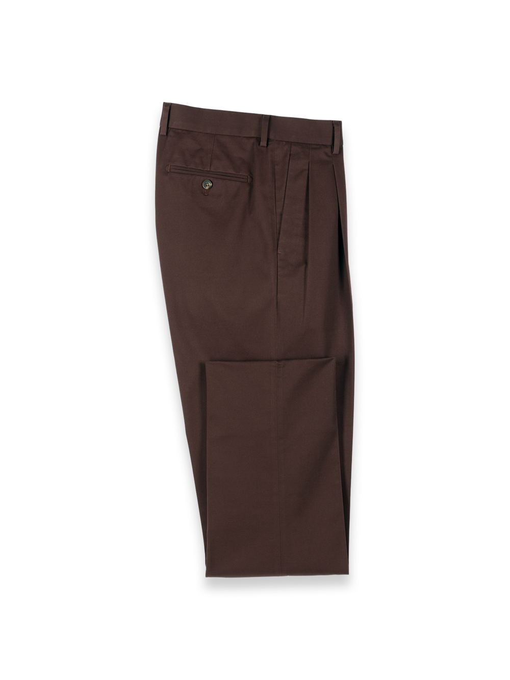 Alternate Shot of Men's Dark Brown Solid Bottoms