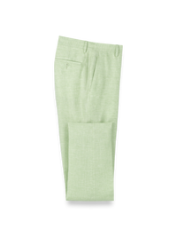 Linen Chambray Twill Pants - Mint