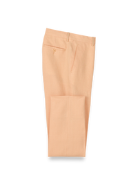 Linen Chambray Twill Pants - Apricot