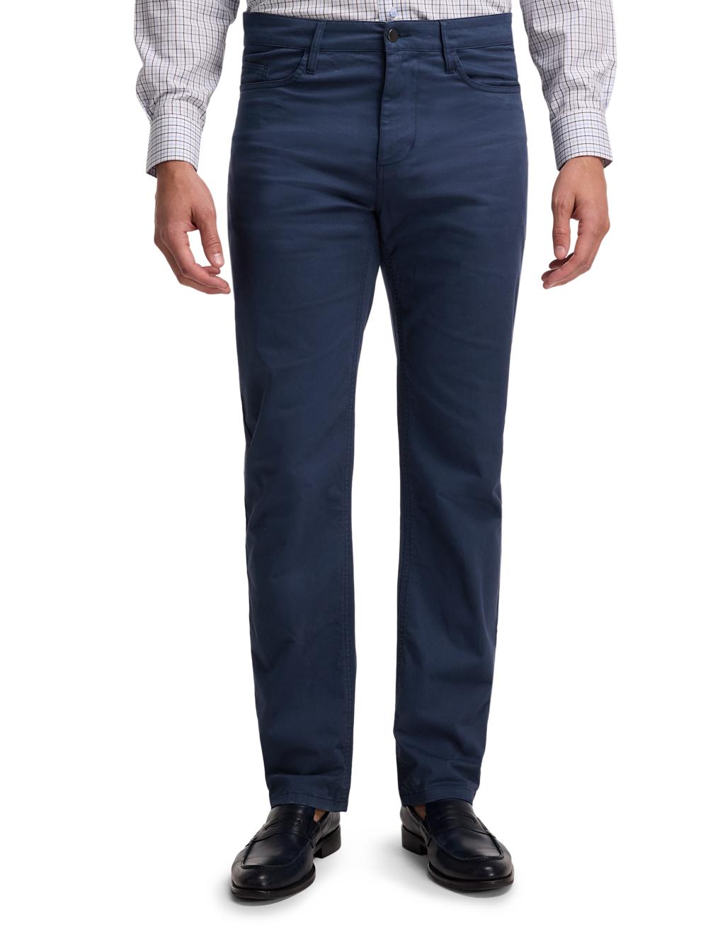 Alternate Shot of Men's Denim Indigo Solid Bottoms