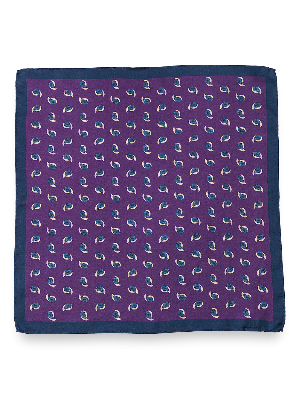 Alternate Image of Paisley Silk Pocket Square-1
