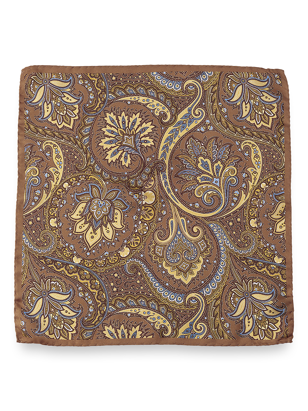 Alternate Image of Paisley Silk Pocket Square-1