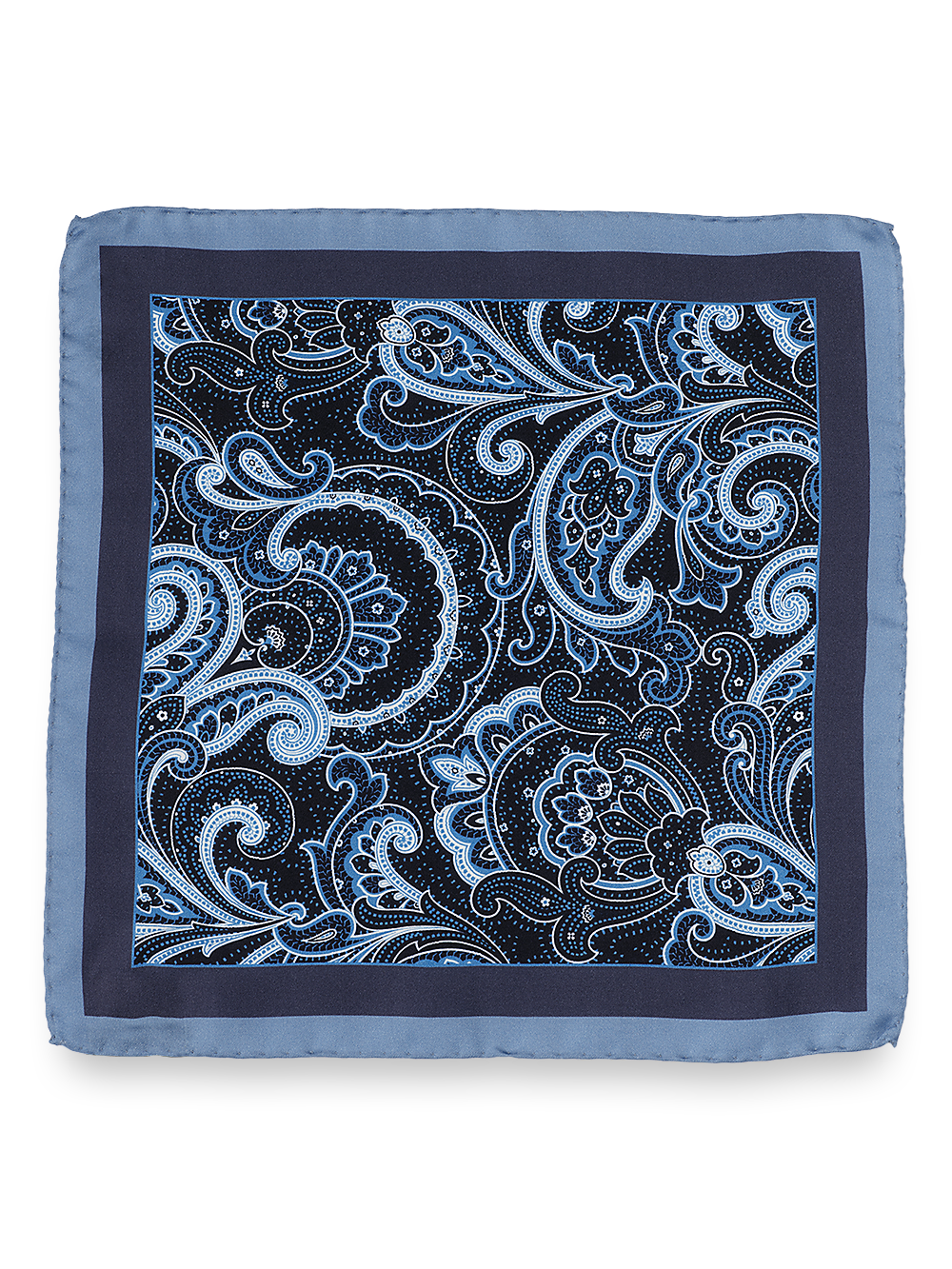 Alternate Image of Paisley Silk Pocket Square-1