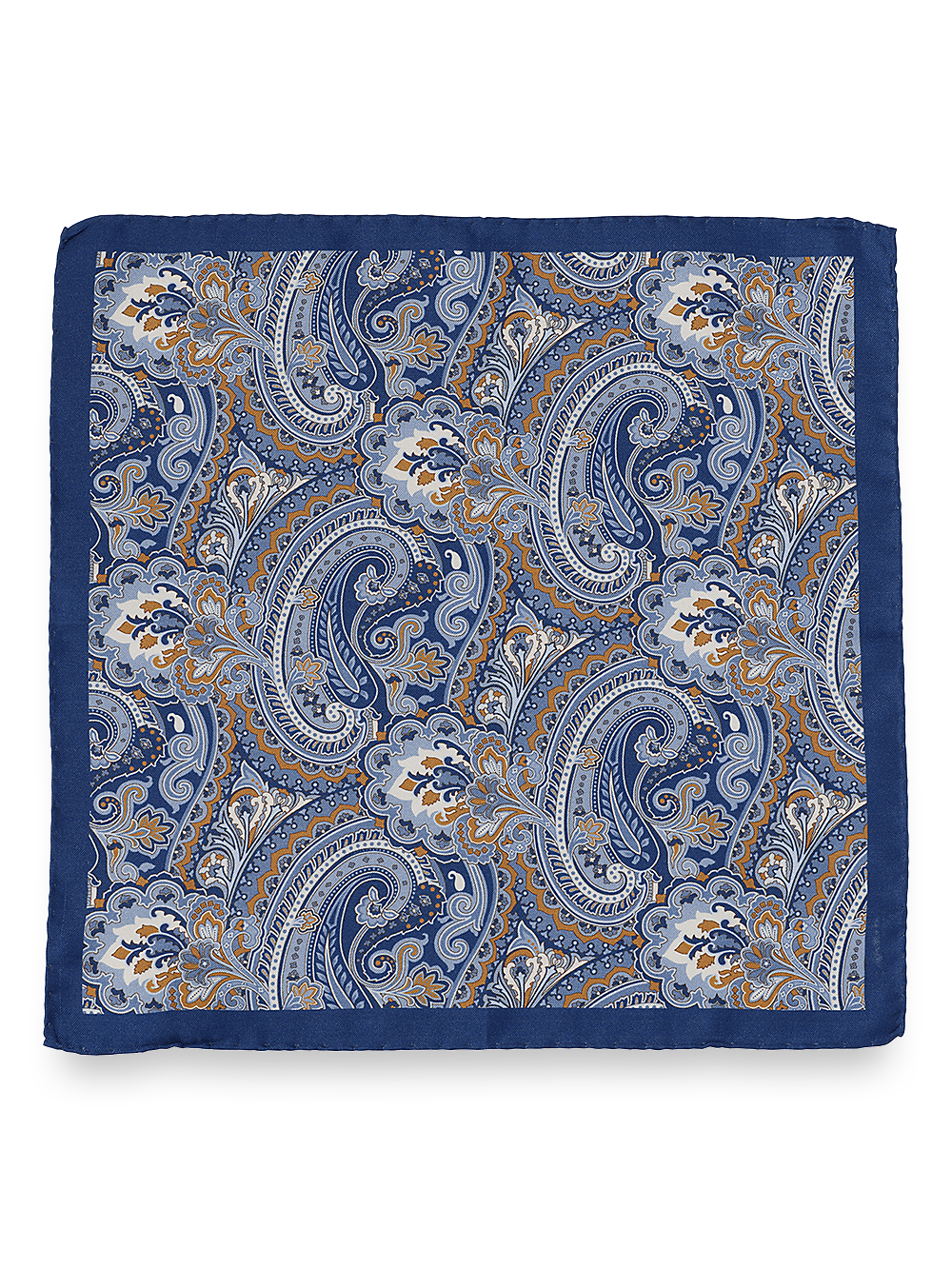Alternate Image of Paisley Silk Pocket Square-1