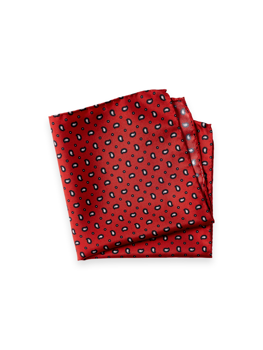 Paisley Silk Pocket Square