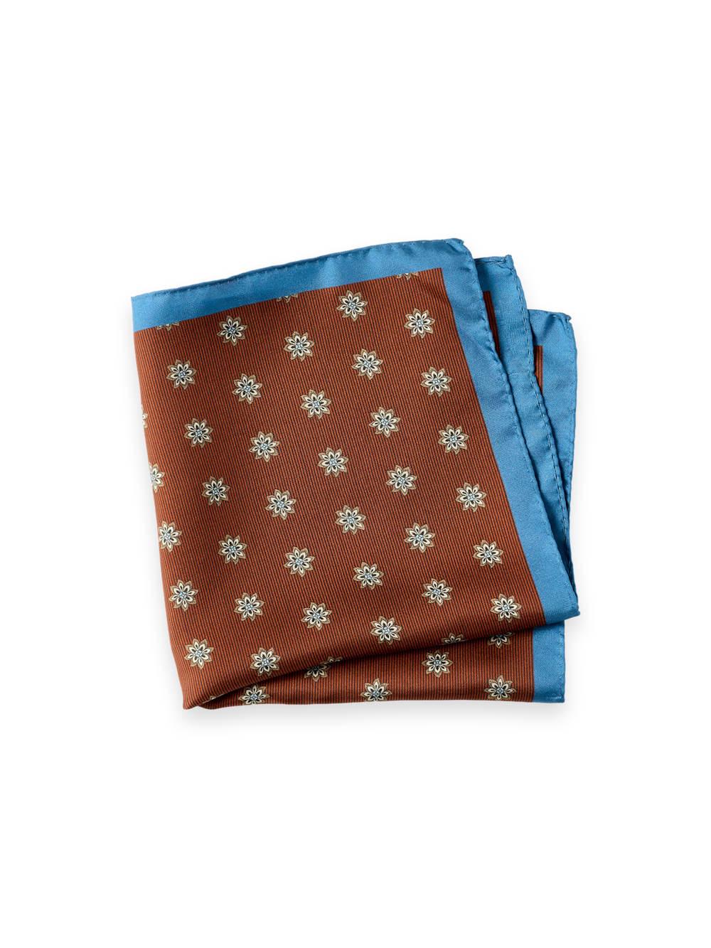 Medallion Silk Pocket Square