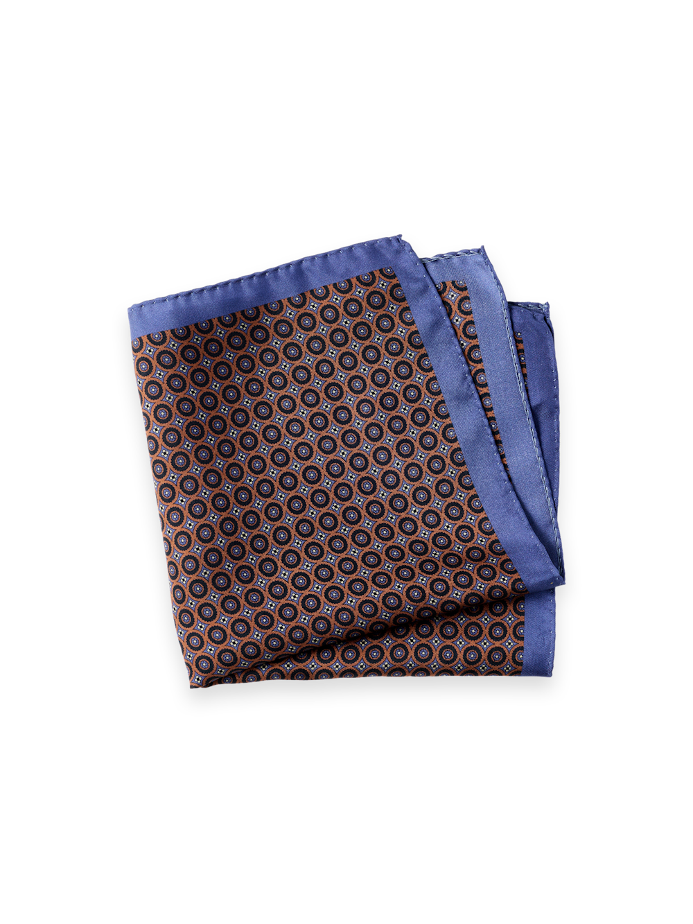 Geometric Silk Pocket Square