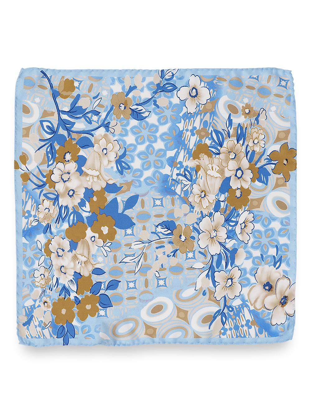 Alternate Image of Floral Silk Pocket Square-1