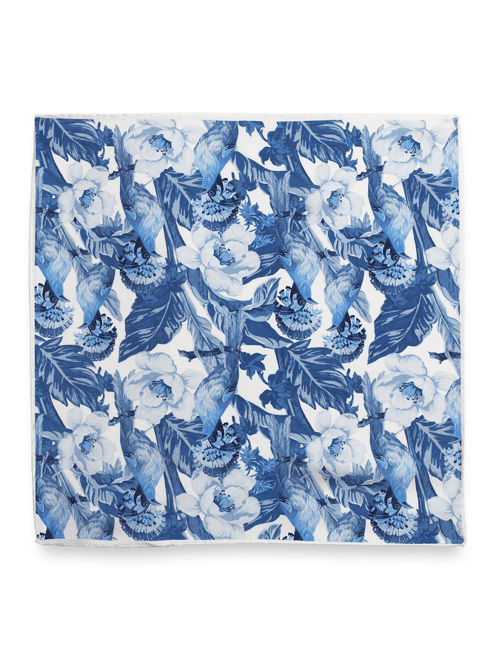 Alternate Image of Floral Silk Pocket Square-1