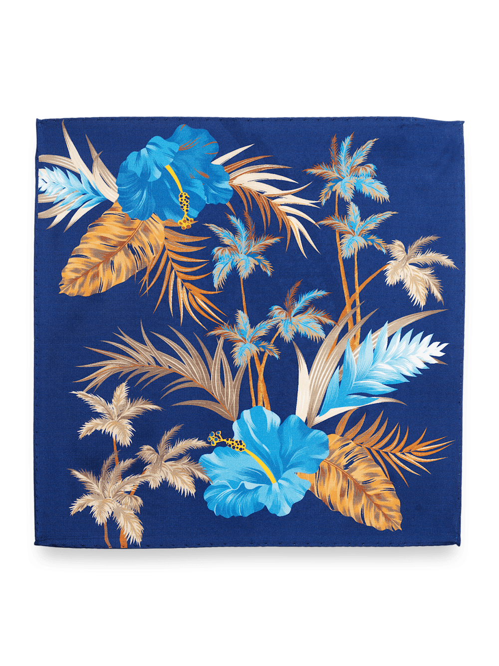 Alternate Image of Floral Silk Pocket Square-1