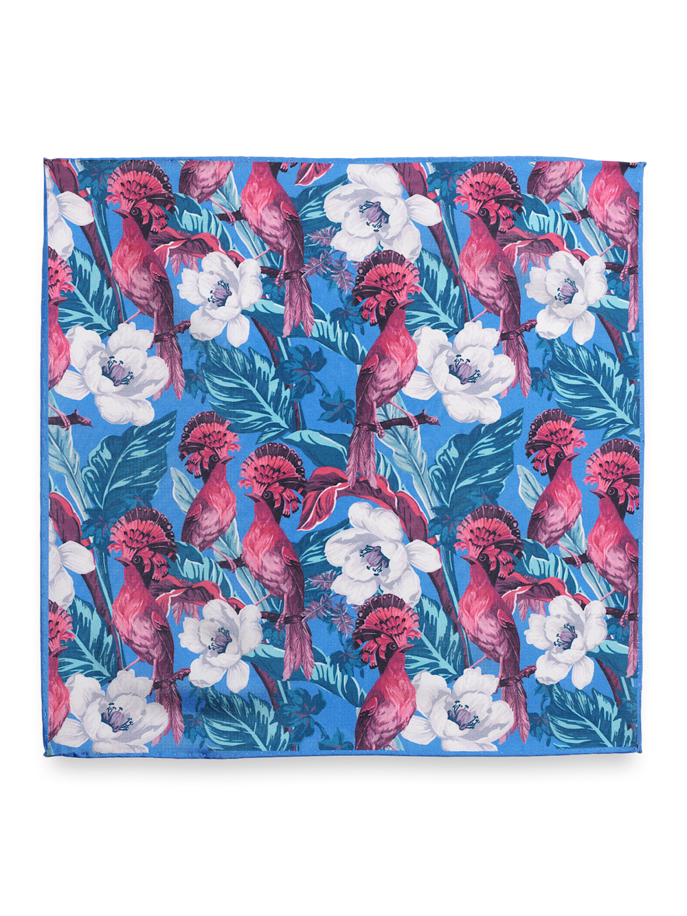 Alternate Image of Floral Silk Pocket Square-1