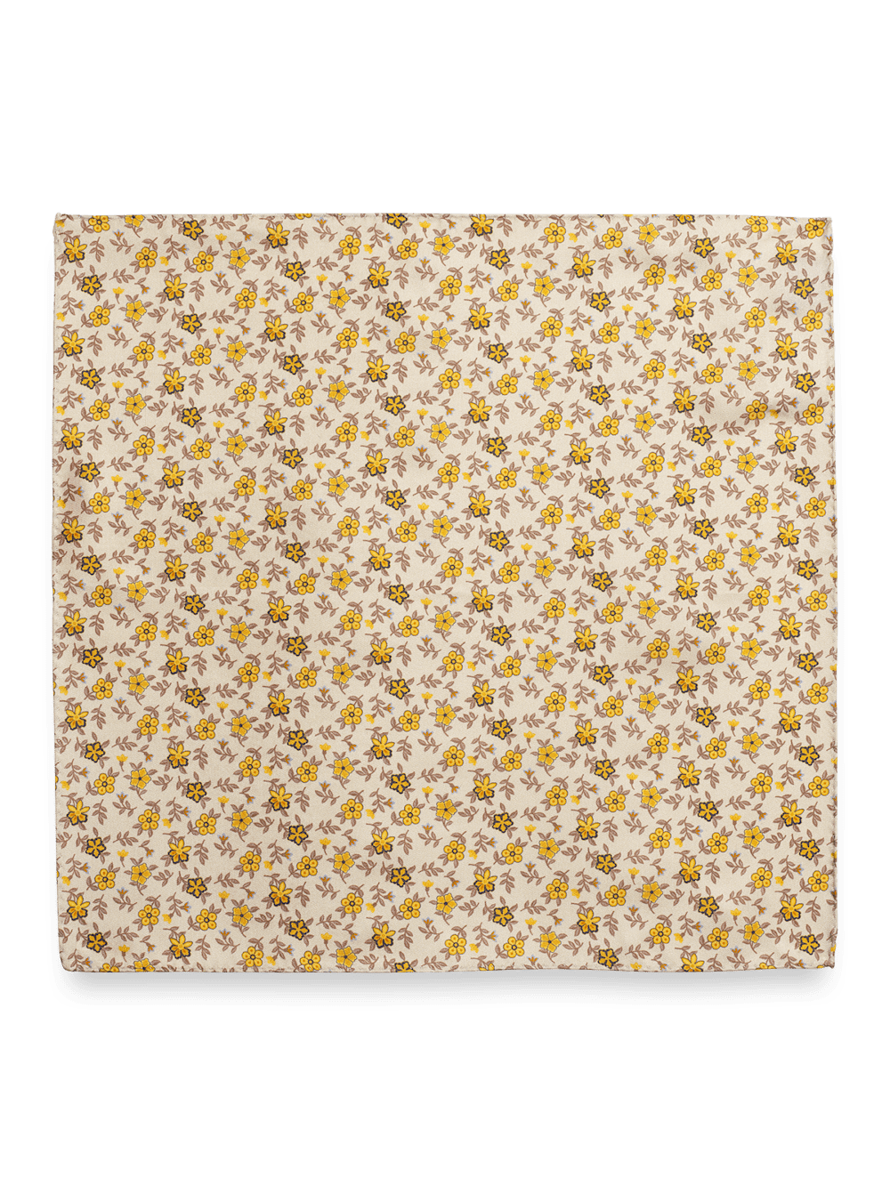Alternate Image of Floral Silk Pocket Square-1