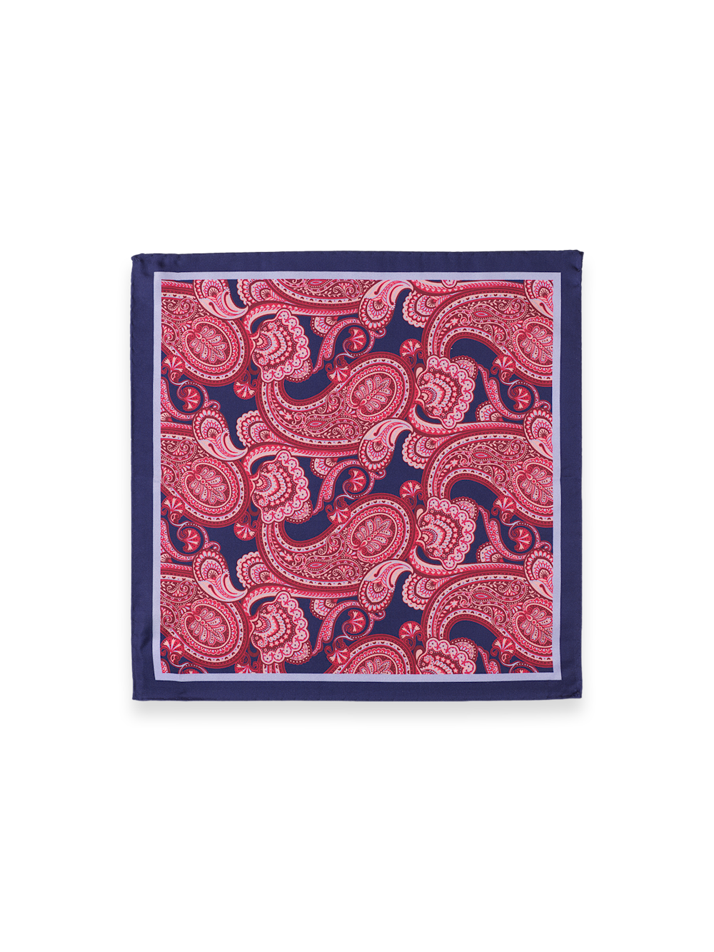 Alternate Shot of Men's Multi Paisley Pocket Squares