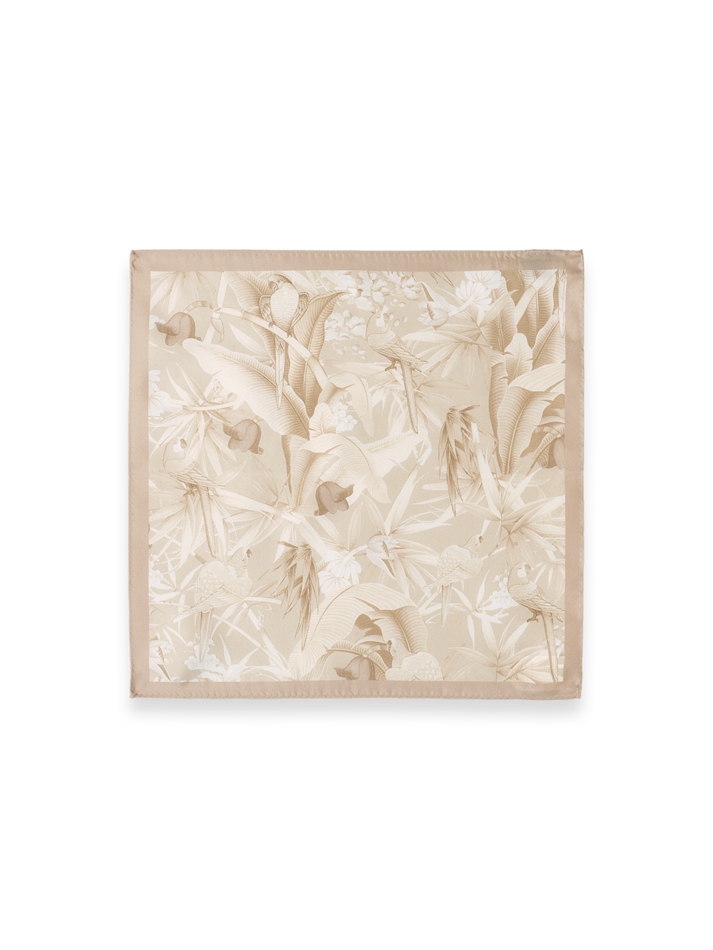 Alternate Image of Botanical Silk Pocket Square-1