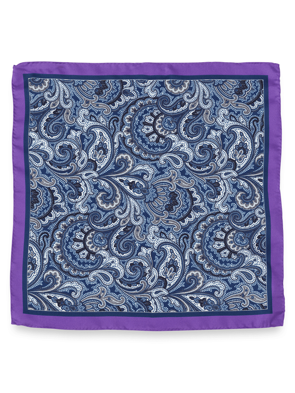 Alternate Image of Paisley Silk Pocket Square-1