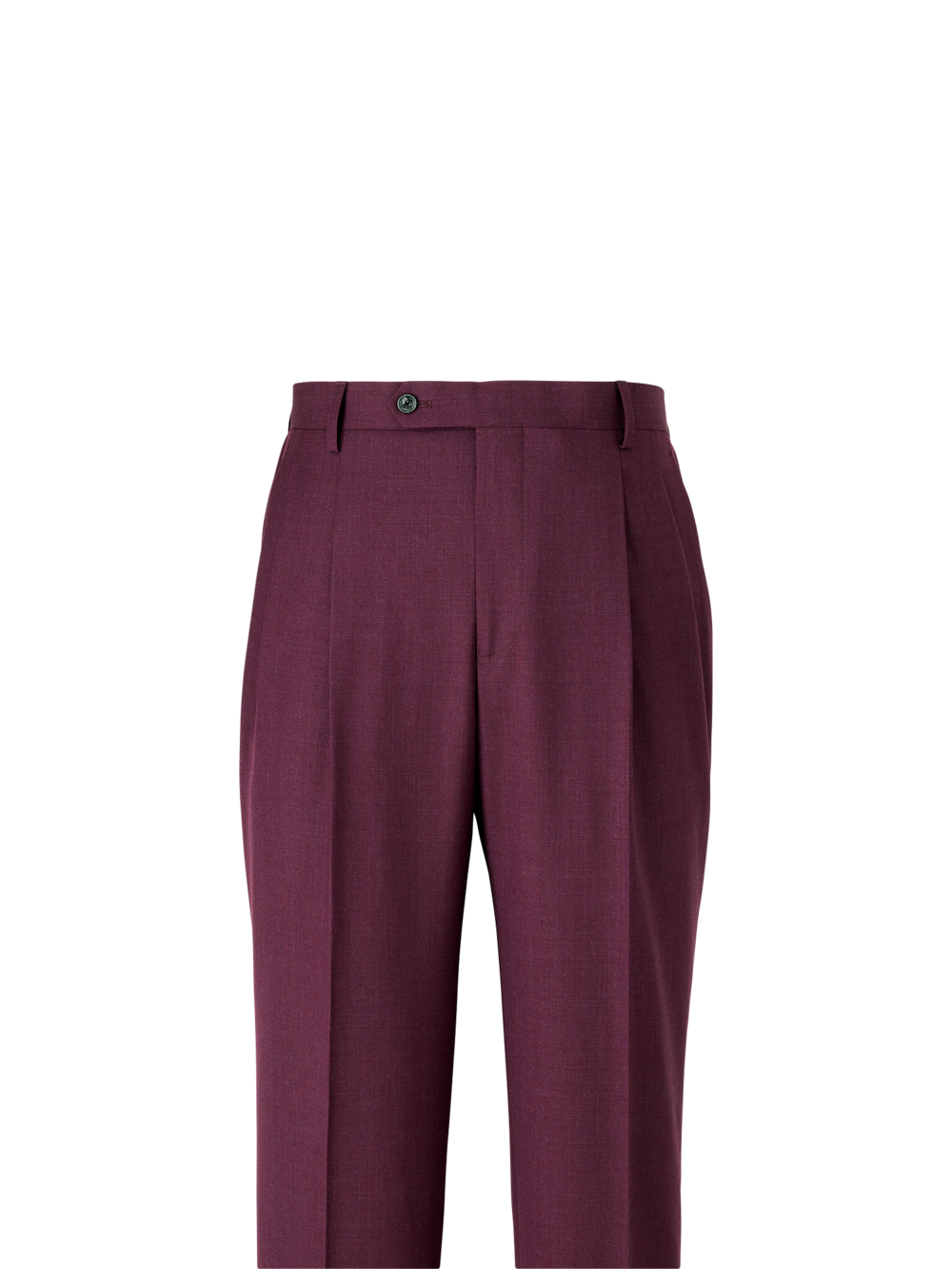 Alternate Image of Wool Stretch Bengaline Suit Pants-1#model_pleated front