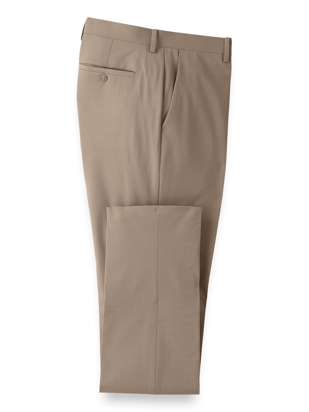 Wool Stretch Bengaline Suit Pants